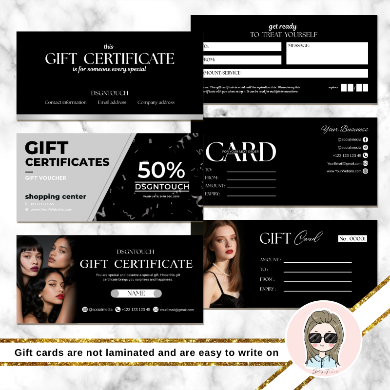 Spa Wellness Design - Spa and Wellness Gift Card Custom